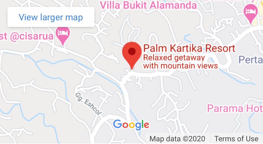 Google map - Palm Kartika Resort